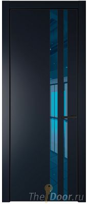 Дверь Profil Doors 20PE цвет Нэви Блу (RAL 7016) кромка Черный матовый RAL9005 стекло Зеркало Blue Дверь Profil Doors 20PE цвет Нэви Блу (RAL 7016) кромка Черный матовый RAL9005 стекло Зеркало Blue