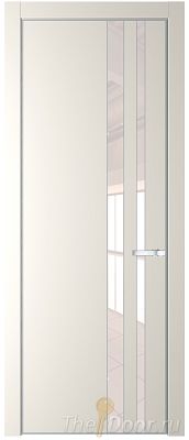 Дверь Profil Doors 20PE цвет Перламутр белый кромка Серебро стекло Lacobel Перламутровый лак Дверь Profil Doors 20PE цвет Перламутр белый кромка Серебро стекло Lacobel Перламутровый лак