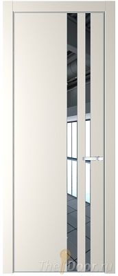 Дверь Profil Doors 20PE цвет Перламутр белый кромка Серебро стекло Зеркало Дверь Profil Doors 20PE цвет Перламутр белый кромка Серебро стекло Зеркало