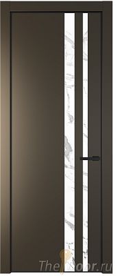 Дверь Profil Doors 20PE цвет Перламутр бронза кромка Черный матовый RAL9005 стекло Нефи белый узор серебро Дверь Profil Doors 20PE цвет Перламутр бронза кромка Черный матовый RAL9005 стекло Нефи белый узор серебро