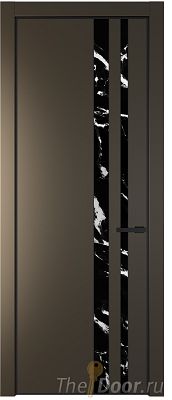 Дверь Profil Doors 20PE цвет Перламутр бронза кромка Черный матовый RAL9005 стекло Нефи черный узор серебро Дверь Profil Doors 20PE цвет Перламутр бронза кромка Черный матовый RAL9005 стекло Нефи черный узор серебро