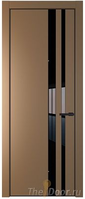 Дверь Profil Doors 20PE цвет Перламутр золото кромка Черный матовый RAL9005 стекло Lacobel Черный лак Дверь Profil Doors 20PE цвет Перламутр золото кромка Черный матовый RAL9005 стекло Lacobel Черный лак
