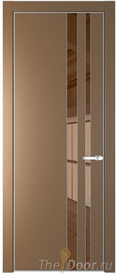 Дверь Profil Doors 20PE цвет Перламутр золото кромка Серебро стекло Зеркало Bronza Дверь Profil Doors 20PE цвет Перламутр золото кромка Серебро стекло Зеркало Bronza