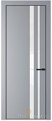 Дверь Profil Doors 20PE цвет Смоки (RAL 870-02) кромка Черный матовый RAL9005 стекло Lacobel лак Классик Дверь Profil Doors 20PE цвет Смоки (RAL 870-02) кромка Черный матовый RAL9005 стекло Lacobel лак Классик