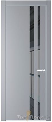 Дверь Profil Doors 20PE цвет Смоки (RAL 870-02) кромка Серебро стекло Зеркало Grey Дверь Profil Doors 20PE цвет Смоки (RAL 870-02) кромка Серебро стекло Зеркало Grey