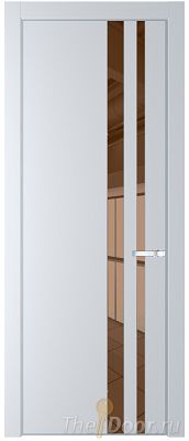 Дверь Profil Doors 20PE цвет Вайт (RAL 110 96 02) кромка Серебро стекло Зеркало Bronza Дверь Profil Doors 20PE цвет Вайт (RAL 110 96 02) кромка Серебро стекло Зеркало Bronza