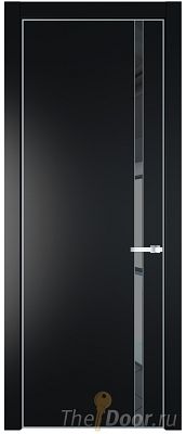 Дверь Profil Doors 21PE цвет Блэк кромка Серебро стекло Зеркало Grey Дверь Profil Doors 21PE цвет Блэк кромка Серебро стекло Зеркало Grey