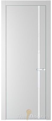 Дверь Profil Doors 21PE цвет Крем Вайт (RAL 120-02) кромка Серебро стекло Lacobel лак Классик Дверь Profil Doors 21PE цвет Крем Вайт (RAL 120-02) кромка Серебро стекло Lacobel лак Классик