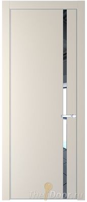 Дверь Profil Doors 21PE цвет Кремовая Магнолия (RAL 120-04) кромка Серебро стекло Зеркало Дверь Profil Doors 21PE цвет Кремовая Магнолия (RAL 120-04) кромка Серебро стекло Зеркало