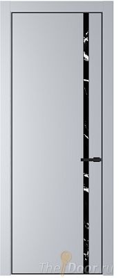 Дверь Profil Doors 21PE цвет Лайт Грей (RAL 870-01) кромка Черный матовый RAL9005 стекло Нефи черный узор серебро Дверь Profil Doors 21PE цвет Лайт Грей (RAL 870-01) кромка Черный матовый RAL9005 стекло Нефи черный узор серебро