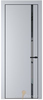 Дверь Profil Doors 21PE цвет Лайт Грей (RAL 870-01) кромка Черный матовый RAL9005 стекло Зеркало Grey Дверь Profil Doors 21PE цвет Лайт Грей (RAL 870-01) кромка Черный матовый RAL9005 стекло Зеркало Grey