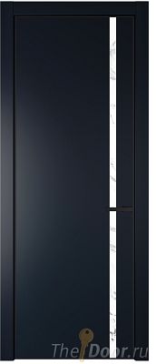 Дверь Profil Doors 21PE цвет Нэви Блу (RAL 7016) кромка Черный матовый RAL9005 стекло Нефи белый узор серебро Дверь Profil Doors 21PE цвет Нэви Блу (RAL 7016) кромка Черный матовый RAL9005 стекло Нефи белый узор серебро