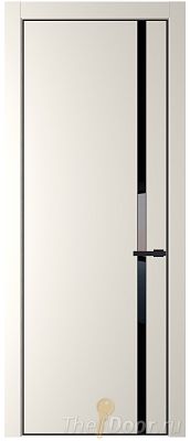 Дверь Profil Doors 21PE цвет Перламутр белый кромка Черный матовый RAL9005 стекло Lacobel Черный лак Дверь Profil Doors 21PE цвет Перламутр белый кромка Черный матовый RAL9005 стекло Lacobel Черный лак
