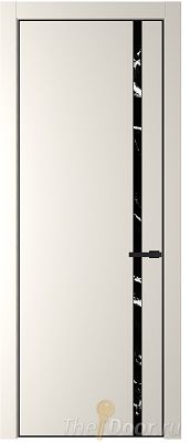 Дверь Profil Doors 21PE цвет Перламутр белый кромка Черный матовый RAL9005 стекло Нефи черный узор серебро Дверь Profil Doors 21PE цвет Перламутр белый кромка Черный матовый RAL9005 стекло Нефи черный узор серебро