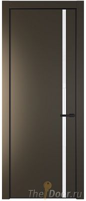Дверь Profil Doors 21PE цвет Перламутр бронза кромка Черный матовый RAL9005 стекло Lacobel лак Классик Дверь Profil Doors 21PE цвет Перламутр бронза кромка Черный матовый RAL9005 стекло Lacobel лак Классик