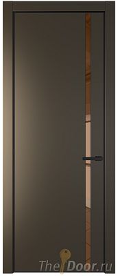 Дверь Profil Doors 21PE цвет Перламутр бронза кромка Черный матовый RAL9005 стекло Зеркало Bronza Дверь Profil Doors 21PE цвет Перламутр бронза кромка Черный матовый RAL9005 стекло Зеркало Bronza