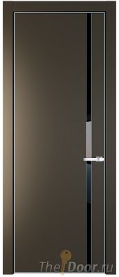 Дверь Profil Doors 21PE цвет Перламутр бронза кромка Серебро стекло Lacobel Черный лак Дверь Profil Doors 21PE цвет Перламутр бронза кромка Серебро стекло Lacobel Черный лак