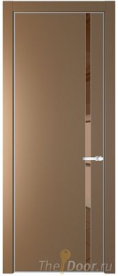 Дверь Profil Doors 21PE цвет Перламутр золото кромка Серебро стекло Зеркало Bronza Дверь Profil Doors 21PE цвет Перламутр золото кромка Серебро стекло Зеркало Bronza