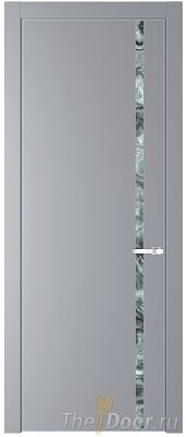 Дверь Profil Doors 21PE цвет Смоки (RAL 870-02) кромка Серебро стекло Атриум серебро Дверь Profil Doors 21PE цвет Смоки (RAL 870-02) кромка Серебро стекло Атриум серебро