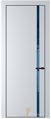 Дверь Profil Doors 21PE цвет Вайт (RAL 110 96 02) кромка Черный матовый RAL9005 стекло Зеркало Blue Дверь Profil Doors 21PE цвет Вайт (RAL 110 96 02) кромка Черный матовый RAL9005 стекло Зеркало Blue