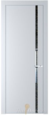 Дверь Profil Doors 21PE цвет Вайт (RAL 110 96 02) кромка Серебро стекло Лоран узор золото Дверь Profil Doors 21PE цвет Вайт (RAL 110 96 02) кромка Серебро стекло Лоран узор золото