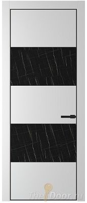 Дверь Profil Doors 22PE цвет Крем Вайт (RAL 120-02) кромка Черный матовый RAL9005 стекло Неро мрамор Дверь Profil Doors 22PE цвет Крем Вайт (RAL 120-02) кромка Черный матовый RAL9005 стекло Неро мрамор