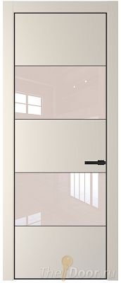 Дверь Profil Doors 22PE цвет Кремовая Магнолия (RAL 120-04) кромка Черный матовый RAL9005 стекло Lacobel Перламутровый лак Дверь Profil Doors 22PE цвет Кремовая Магнолия (RAL 120-04) кромка Черный матовый RAL9005 стекло Lacobel Перламутровый лак
