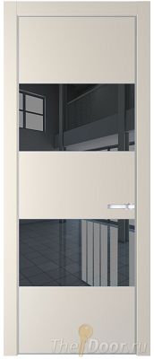 Дверь Profil Doors 22PE цвет Кремовая Магнолия (RAL 120-04) кромка Серебро стекло Зеркало Grey Дверь Profil Doors 22PE цвет Кремовая Магнолия (RAL 120-04) кромка Серебро стекло Зеркало Grey
