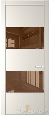Дверь Profil Doors 22PE цвет Перламутр белый кромка Серебро стекло Зеркало Bronza Дверь Profil Doors 22PE цвет Перламутр белый кромка Серебро стекло Зеркало Bronza