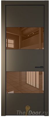 Дверь Profil Doors 22PE цвет Перламутр бронза кромка Черный матовый RAL9005 стекло Зеркало Bronza Дверь Profil Doors 22PE цвет Перламутр бронза кромка Черный матовый RAL9005 стекло Зеркало Bronza