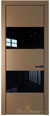 Дверь Profil Doors 22PE цвет Перламутр золото кромка Черный матовый RAL9005 стекло Lacobel Черный лак Дверь Profil Doors 22PE цвет Перламутр золото кромка Черный матовый RAL9005 стекло Lacobel Черный лак