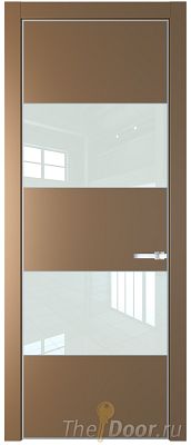 Дверь Profil Doors 22PE цвет Перламутр золото кромка Серебро стекло Lacobel Белый лак Дверь Profil Doors 22PE цвет Перламутр золото кромка Серебро стекло Lacobel Белый лак