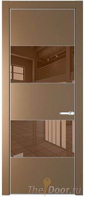 Дверь Profil Doors 22PE цвет Перламутр золото кромка Серебро стекло Зеркало Bronza Дверь Profil Doors 22PE цвет Перламутр золото кромка Серебро стекло Зеркало Bronza