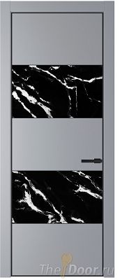Дверь Profil Doors 22PE цвет Смоки (RAL 870-02) кромка Черный матовый RAL9005 стекло Нефи черный узор серебро Дверь Profil Doors 22PE цвет Смоки (RAL 870-02) кромка Черный матовый RAL9005 стекло Нефи черный узор серебро
