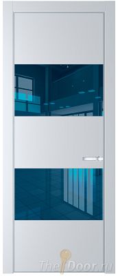 Дверь Profil Doors 22PE цвет Вайт (RAL 110 96 02) кромка Серебро стекло Зеркало Blue Дверь Profil Doors 22PE цвет Вайт (RAL 110 96 02) кромка Серебро стекло Зеркало Blue
