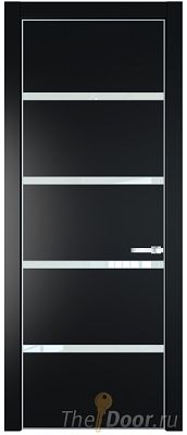 Дверь Profil Doors 23PE цвет Блэк кромка Серебро стекло Lacobel Белый лак Дверь Profil Doors 23PE цвет Блэк кромка Серебро стекло Lacobel Белый лак