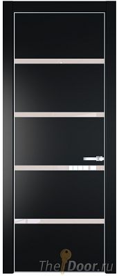 Дверь Profil Doors 23PE цвет Блэк кромка Серебро стекло Lacobel Перламутровый лак Дверь Profil Doors 23PE цвет Блэк кромка Серебро стекло Lacobel Перламутровый лак