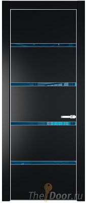 Дверь Profil Doors 23PE цвет Блэк кромка Серебро стекло Зеркало Blue Дверь Profil Doors 23PE цвет Блэк кромка Серебро стекло Зеркало Blue