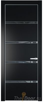 Дверь Profil Doors 23PE цвет Блэк кромка Серебро стекло Зеркало Grey Дверь Profil Doors 23PE цвет Блэк кромка Серебро стекло Зеркало Grey