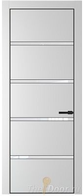 Дверь Profil Doors 23PE цвет Крем Вайт (RAL 120-02) кромка Черный матовый RAL9005 стекло Lacobel лак Классик Дверь Profil Doors 23PE цвет Крем Вайт (RAL 120-02) кромка Черный матовый RAL9005 стекло Lacobel лак Классик