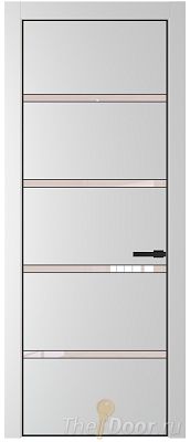 Дверь Profil Doors 23PE цвет Крем Вайт (RAL 120-02) кромка Черный матовый RAL9005 стекло Lacobel Перламутровый лак Дверь Profil Doors 23PE цвет Крем Вайт (RAL 120-02) кромка Черный матовый RAL9005 стекло Lacobel Перламутровый лак