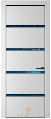 Дверь Profil Doors 23PE цвет Крем Вайт (RAL 120-02) кромка Черный матовый RAL9005 стекло Зеркало Blue Дверь Profil Doors 23PE цвет Крем Вайт (RAL 120-02) кромка Черный матовый RAL9005 стекло Зеркало Blue