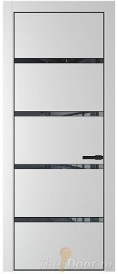 Дверь Profil Doors 23PE цвет Крем Вайт (RAL 120-02) кромка Черный матовый RAL9005 стекло Зеркало Grey Дверь Profil Doors 23PE цвет Крем Вайт (RAL 120-02) кромка Черный матовый RAL9005 стекло Зеркало Grey