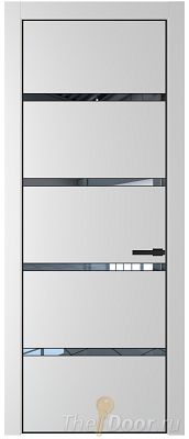 Дверь Profil Doors 23PE цвет Крем Вайт (RAL 120-02) кромка Черный матовый RAL9005 стекло Зеркало Дверь Profil Doors 23PE цвет Крем Вайт (RAL 120-02) кромка Черный матовый RAL9005 стекло Зеркало