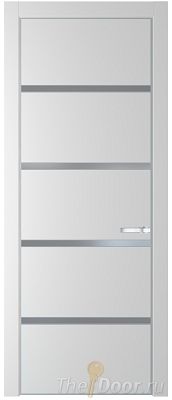 Дверь Profil Doors 23PE цвет Крем Вайт (RAL 120-02) кромка Серебро стекло Lacobel Серебро Матлак Дверь Profil Doors 23PE цвет Крем Вайт (RAL 120-02) кромка Серебро стекло Lacobel Серебро Матлак