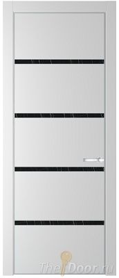 Дверь Profil Doors 23PE цвет Крем Вайт (RAL 120-02) кромка Серебро стекло Неро мрамор Дверь Profil Doors 23PE цвет Крем Вайт (RAL 120-02) кромка Серебро стекло Неро мрамор