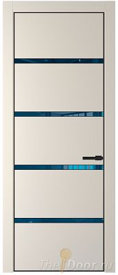 Дверь Profil Doors 23PE цвет Кремовая Магнолия (RAL 120-04) кромка Черный матовый RAL9005 стекло Зеркало Blue Дверь Profil Doors 23PE цвет Кремовая Магнолия (RAL 120-04) кромка Черный матовый RAL9005 стекло Зеркало Blue