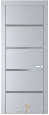 Дверь Profil Doors 23PE цвет Лайт Грей (RAL 870-01) кромка Серебро стекло Lacobel Серебро Матлак Дверь Profil Doors 23PE цвет Лайт Грей (RAL 870-01) кромка Серебро стекло Lacobel Серебро Матлак