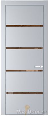 Дверь Profil Doors 23PE цвет Лайт Грей (RAL 870-01) кромка Серебро стекло Зеркало Bronza Дверь Profil Doors 23PE цвет Лайт Грей (RAL 870-01) кромка Серебро стекло Зеркало Bronza
