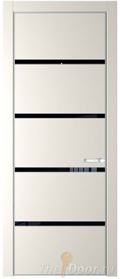 Дверь Profil Doors 23PE цвет Перламутр белый кромка Серебро стекло Lacobel Черный лак Дверь Profil Doors 23PE цвет Перламутр белый кромка Серебро стекло Lacobel Черный лак